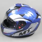 Casque modulable MT Helmets Atom SV bleu