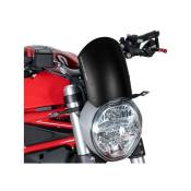 Saute-vent Barracuda Classic noir Ducati Monster 796 17-20