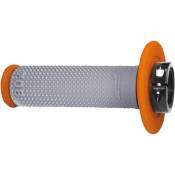 Revêtements de poignées Pro Grip 708 Lock-On orange/gris