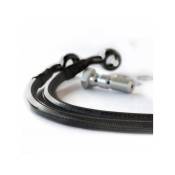 Durite d’embrayage aviation carbone raccords noirs Honda VFR800F 02-