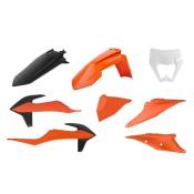 Kit plastique Polisport KTM 150 EXC 2021 orange/noir (couleur origine