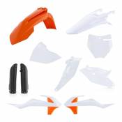 Kit plastiques complet Acerbis KTM 85 SX 18-23 orange/blanc (couleur o