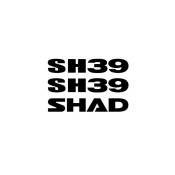 Autocollants Shad pour top case SH39