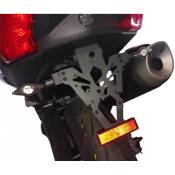 Support de plaque V-parts noir Yamaha T-Max 530 17-19