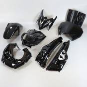 Kit carénages MBK Stunt, Yamaha Slider (double optique) 50 2T Fifty noir