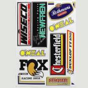 Stickers Chesterfield, Wiseco... (planche)