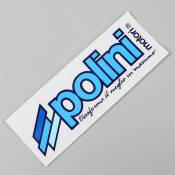 Sticker Polini bleu 150x50mm
