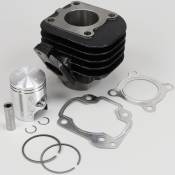 Cylindre piston fonte Ø40 mm Minarelli horizontal air MBK Ovetto, Yamaha Neo's... 50 2T DR Racing