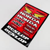 Stickers Honda MX 22.5x32 cm (planche)