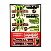 Stickers Honda Monster (planche)