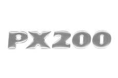 Logo Vespa PX 200 Chromé