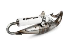 Pot d’échappement Doppler “S3R Evolution” cartouche blanche MBK Nitro / Aerox