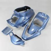 Kit carénages Mbk Booster, Yamaha Bw's (avant 2004) bleu métallisé