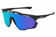 Scicon sports aeroshade kunken lunettes de soleil de performance sportive multimirror bleu scnpp compagnon de carbone