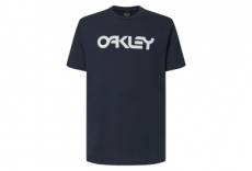 T shirt oakley mark ii 2 0 fathom bleu marine