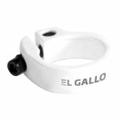 El Gallo Seatpost Clamp Blanc 31.8 mm