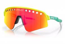 Lunettes oakley sutro lite sweep tennis ball yellow prizm ruby ref oo9465 0639