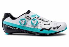 Chaussures route northwave extreme pro blanc bleu