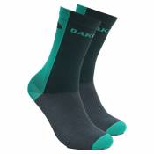 Oakley Apparel Icon Road Half Socks Vert EU 39-42 Homme
