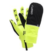 Craft Hybrid Weather Long Gloves Noir L Homme