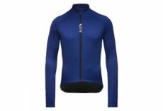 Maillot manches longues gore wear c5 thermo blanc rouge bleu