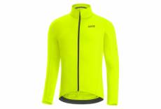 Maillot manches longues gore wear c3 thermo jaune fluo
