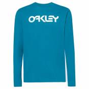 Oakley Apparel Mark Ii 2.0 Long Sleeve T-shirt Bleu XL Homme
