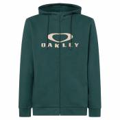Oakley Apparel Bark 2.0 Full Zip Sweatshirt Vert XL Homme