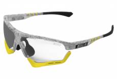 Scicon sports aerocomfort scn xt xl lunettes de soleil de performance sportive miroir argente scnxt photocromique matt gele