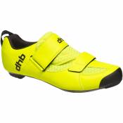 Chaussures de triathlon dhb Trinity (carbone) - EU 39 Fluro Yellow