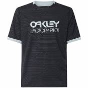 T-shirt Oakley Pipeline Trail (manches courtes) - Blackout} - S}, Blackout}