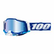 Masque 100% Racecraft 2 (verre miroir) - O/S Blue | Masques de vélo