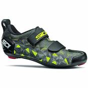 Sidi T-5 Air Triathlon Shoes 2020 - Grey-Yellow-Black} - EU 43}, Grey-Yellow-Black}