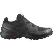 Salomon Speedcross 6 Gore-Tex Trail Shoes - Black/Black/Phantom