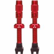 Valves universelles Presta Tubeless Nukeproof (paire) - Rouge} - 45mm}, Rouge}