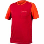 Maillot Endura GV500 Foyle T - Rust Red} - XL}, Rust Red}