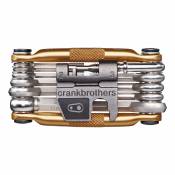 Multi-outil Crank Brothers 17 - Taille unique Doré | Multi-outils