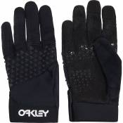 Oakley Drop in MTB Gloves - Blackout} - S}, Blackout}